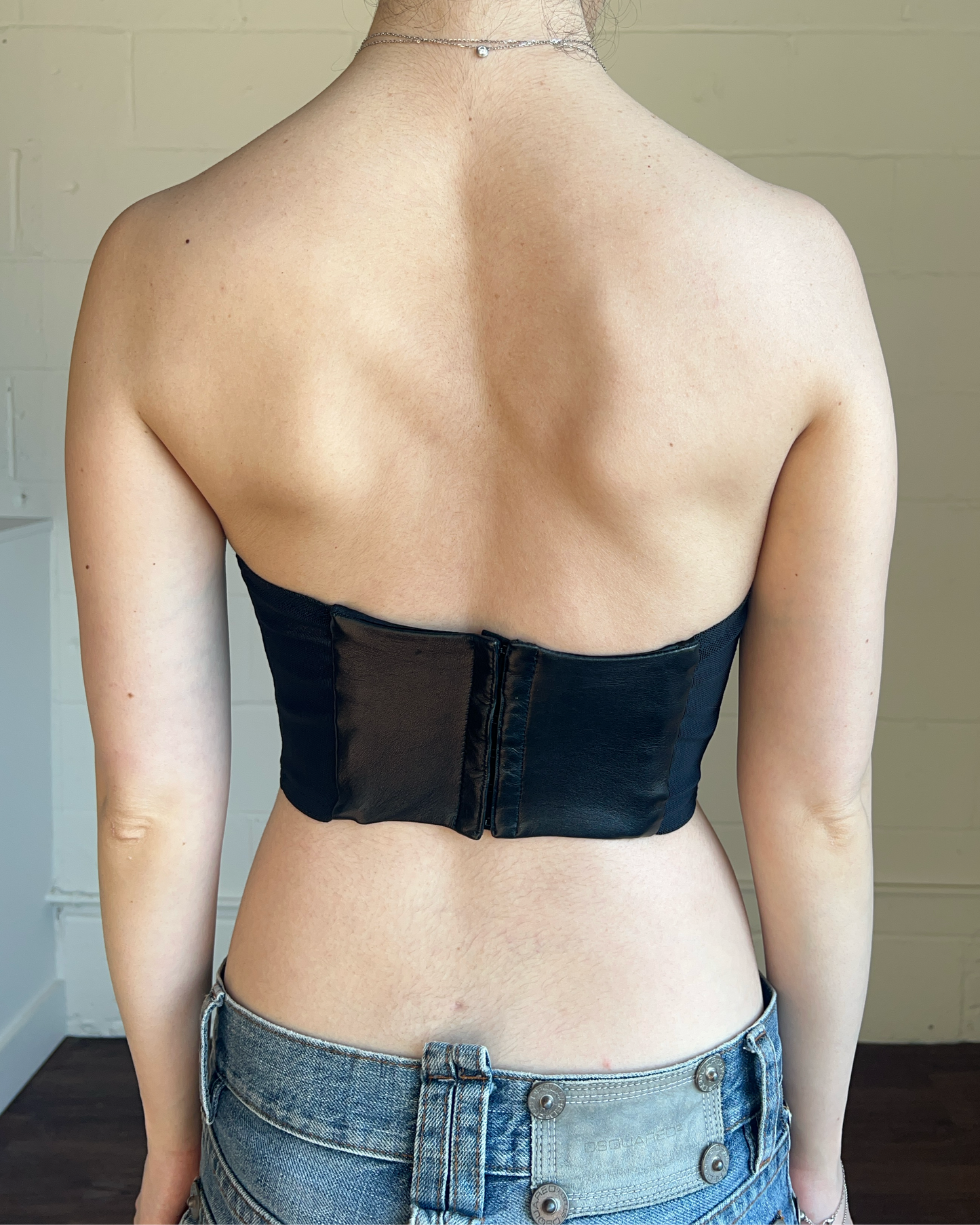 Plein Sud Leather Top