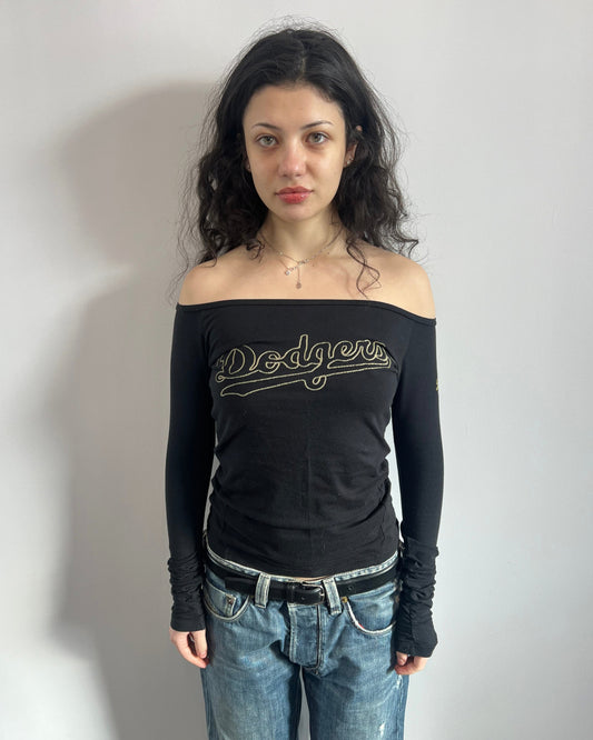 Japanese Brand x MLB LA Dodgers Long Sleeve Top