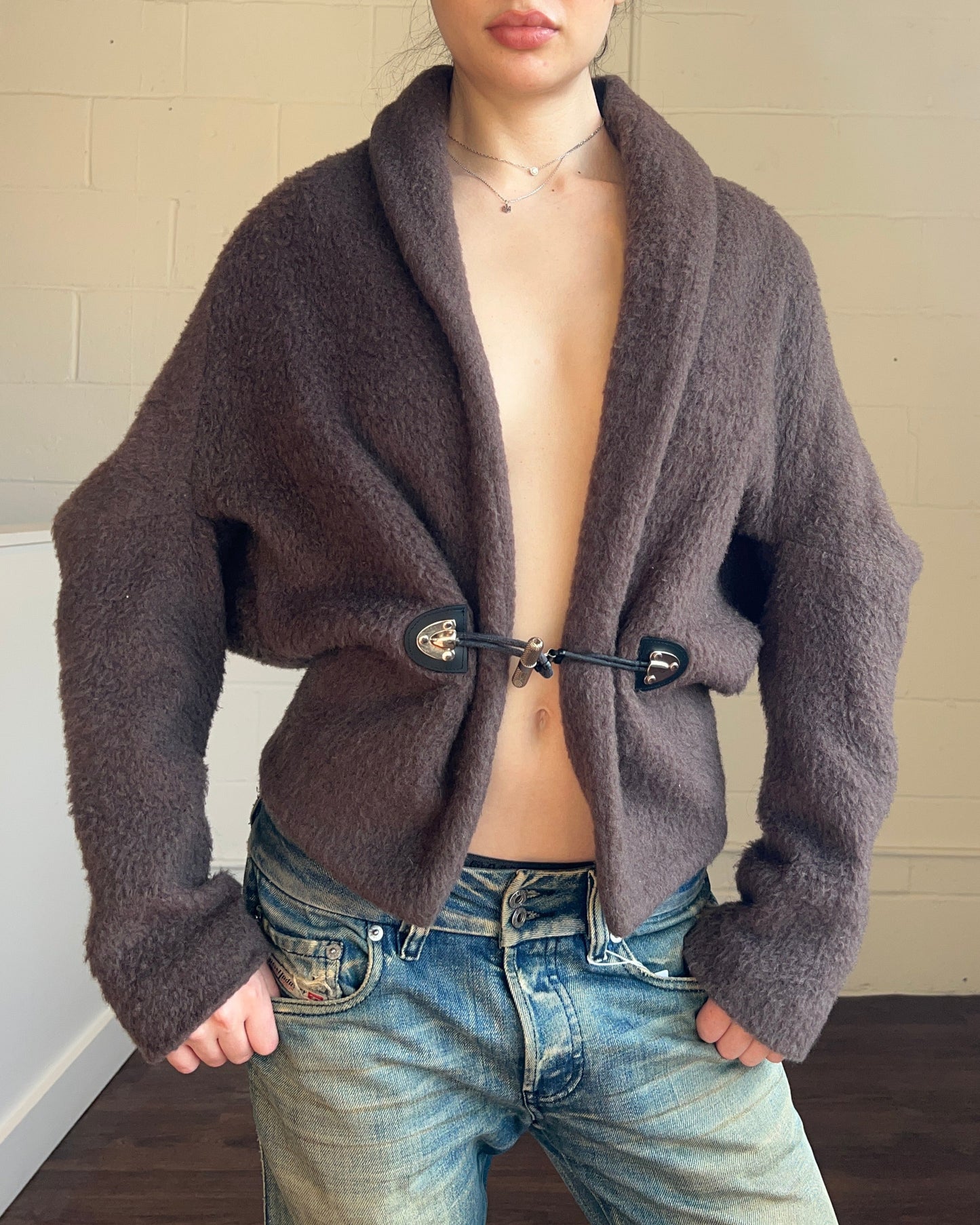 Italian Designer Knit Cardigan