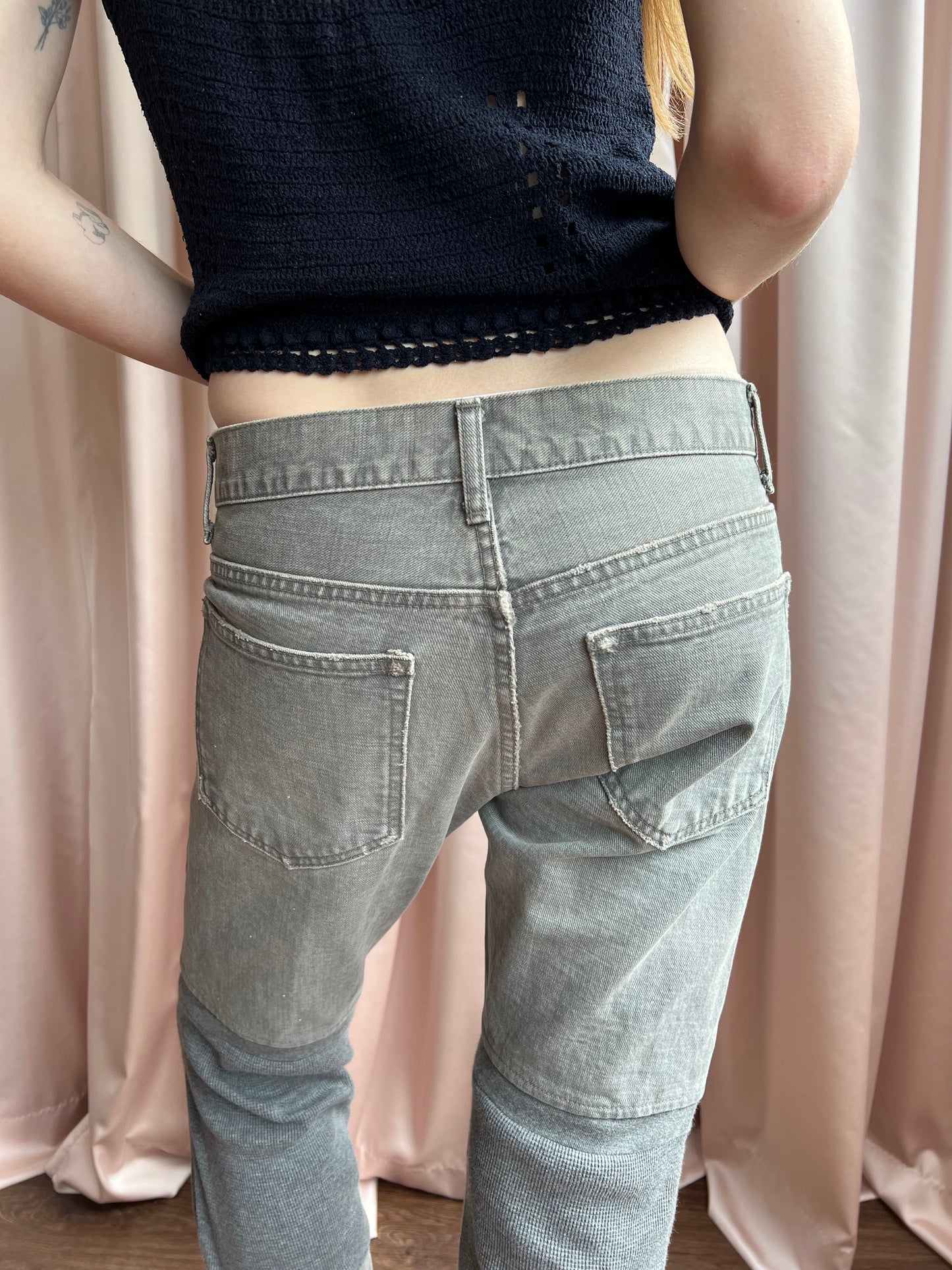 Undercover S/S 2012 Grey Thermal Hybrid Denim