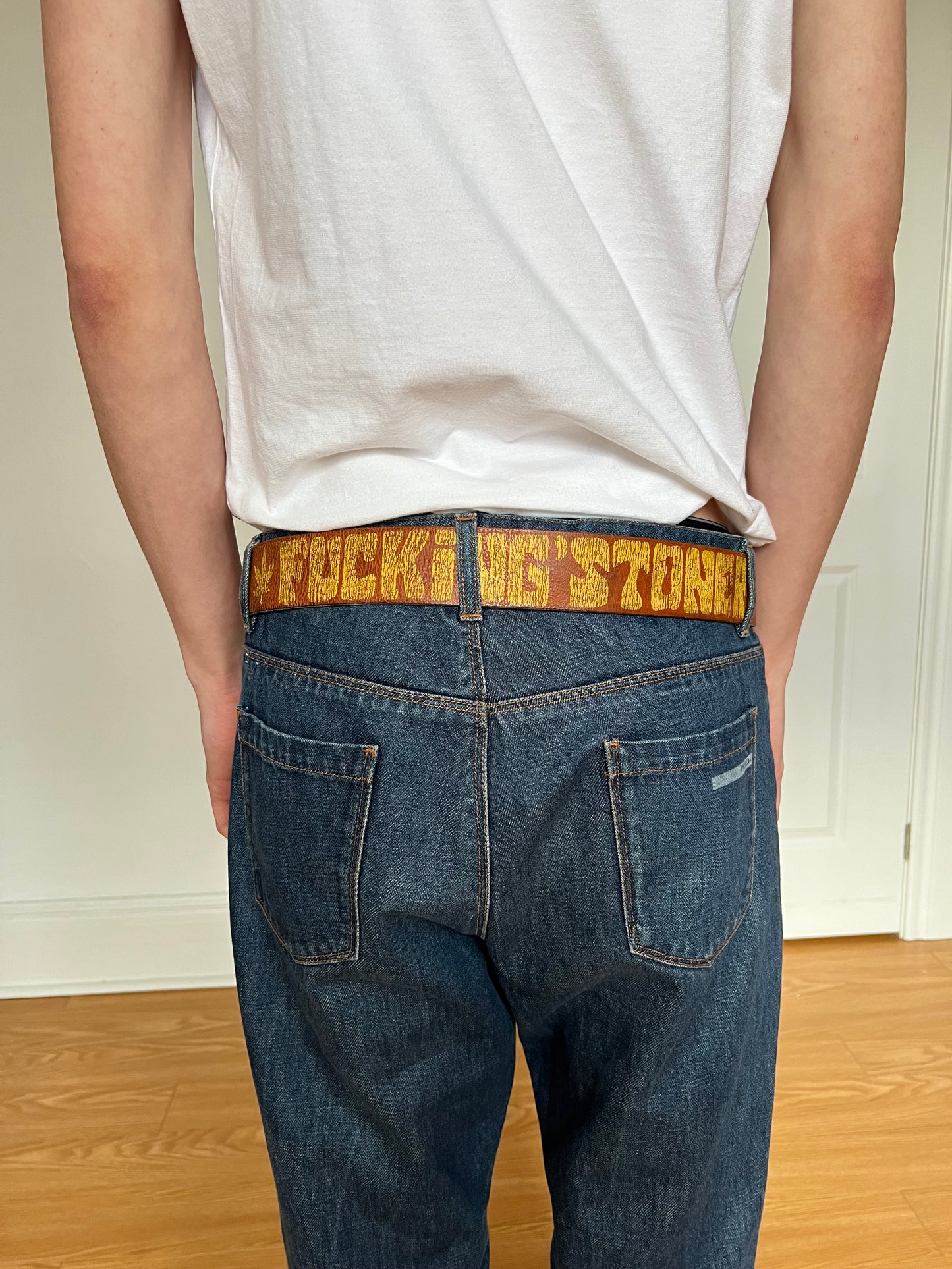 Dsquared² S/S 2005 "Fucking' Stoner" Leather Belt