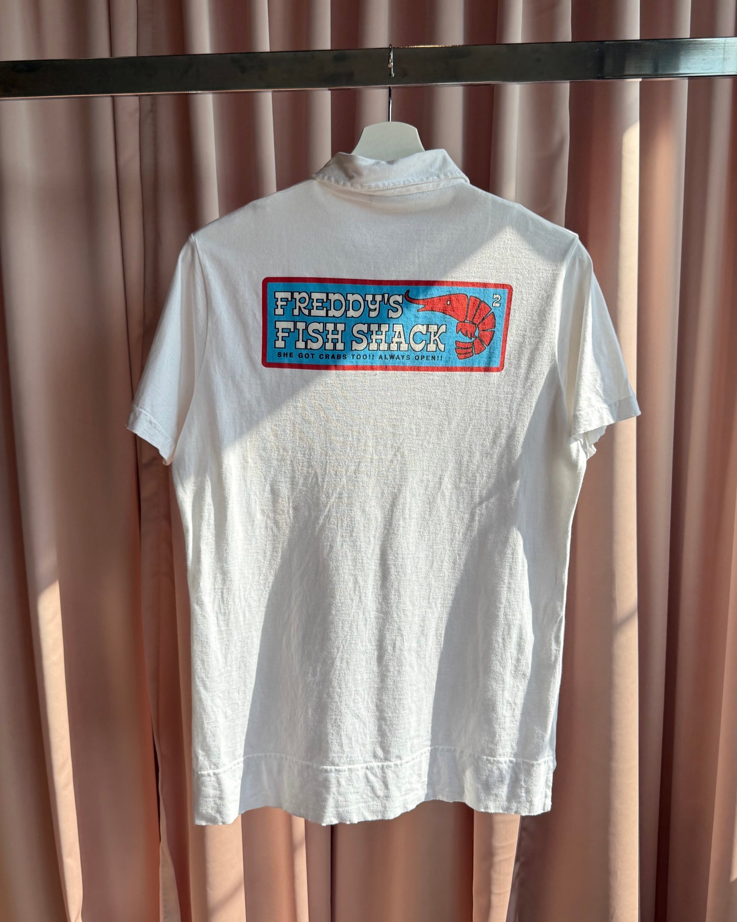 Dsquared S/S 2005 “Freddy’s Fish Shack” Polo Shirt