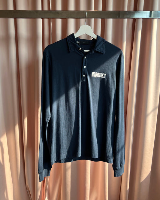 Dsquared² F/W 2007 "Fighting Dudes" Polo Shirt