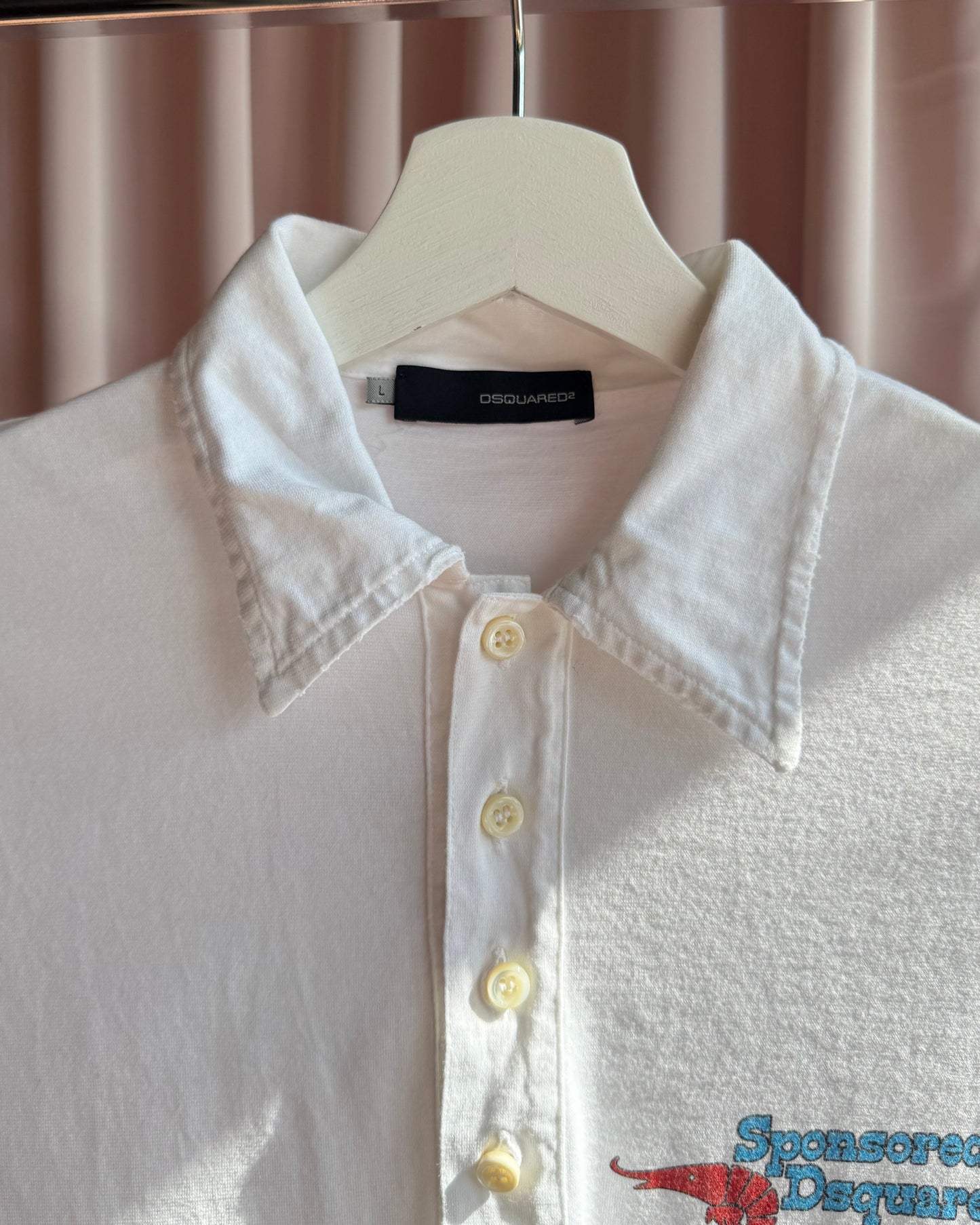 Dsquared S/S 2005 “Freddy’s Fish Shack” Polo Shirt