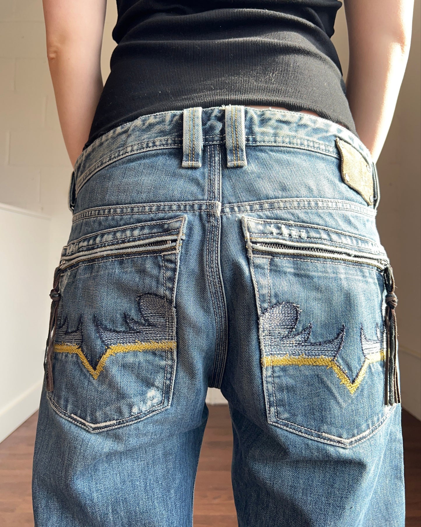 Diesel Baggy Straight Leg Denim