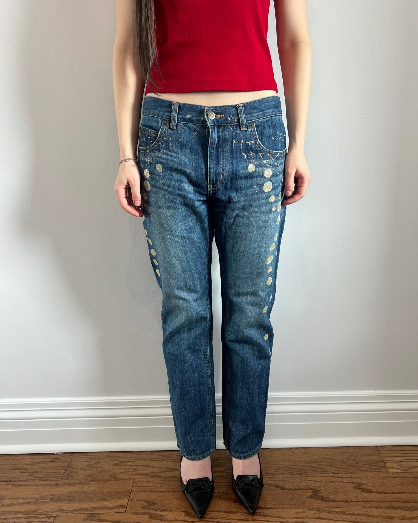 Tsumori Chisato F/W 2013 Glitter Denim