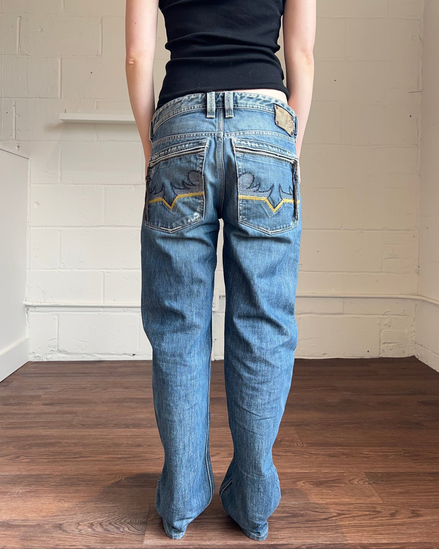 Diesel Baggy Straight Leg Denim