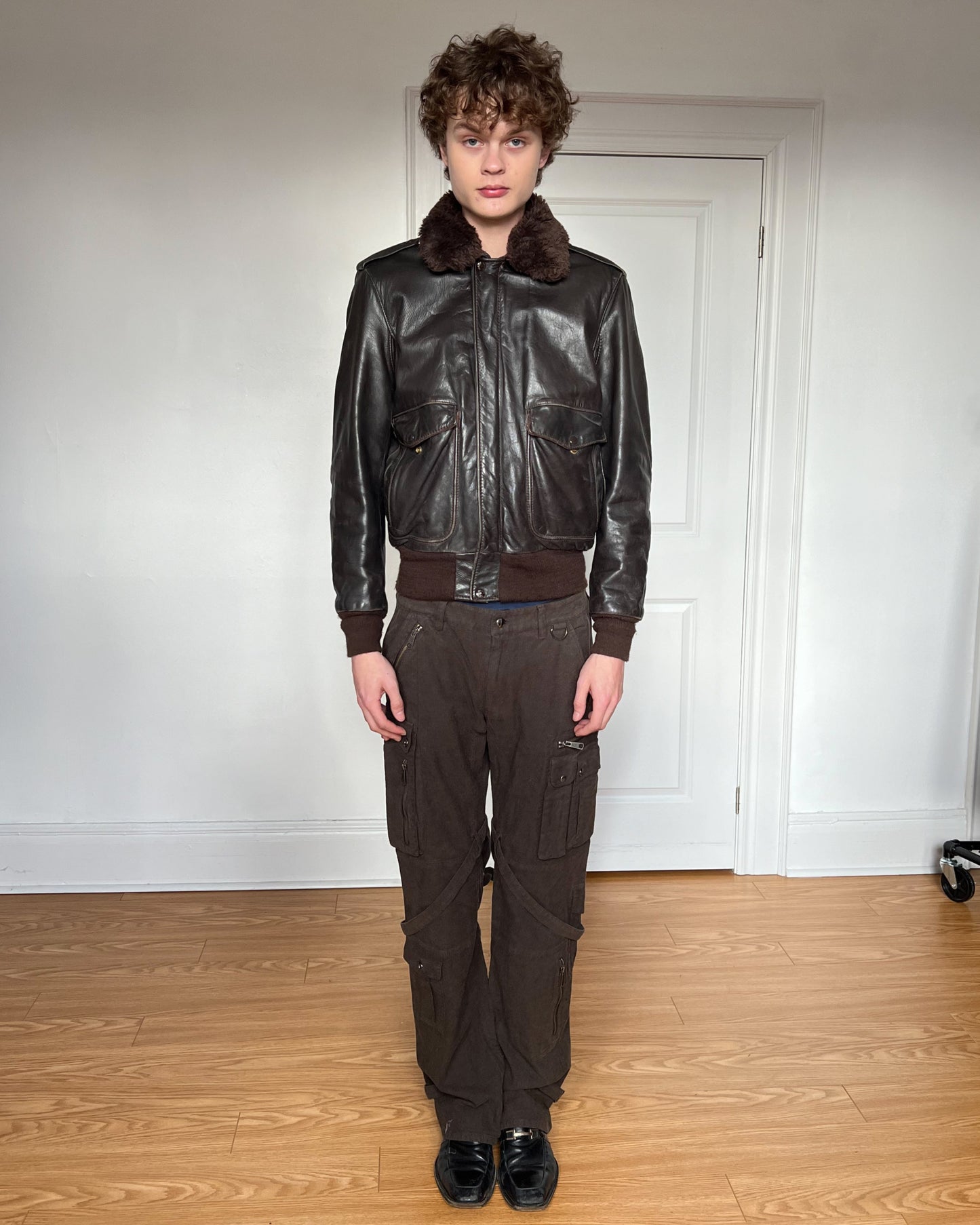 Vintage Schott G-1 Flight Aviator Jacket