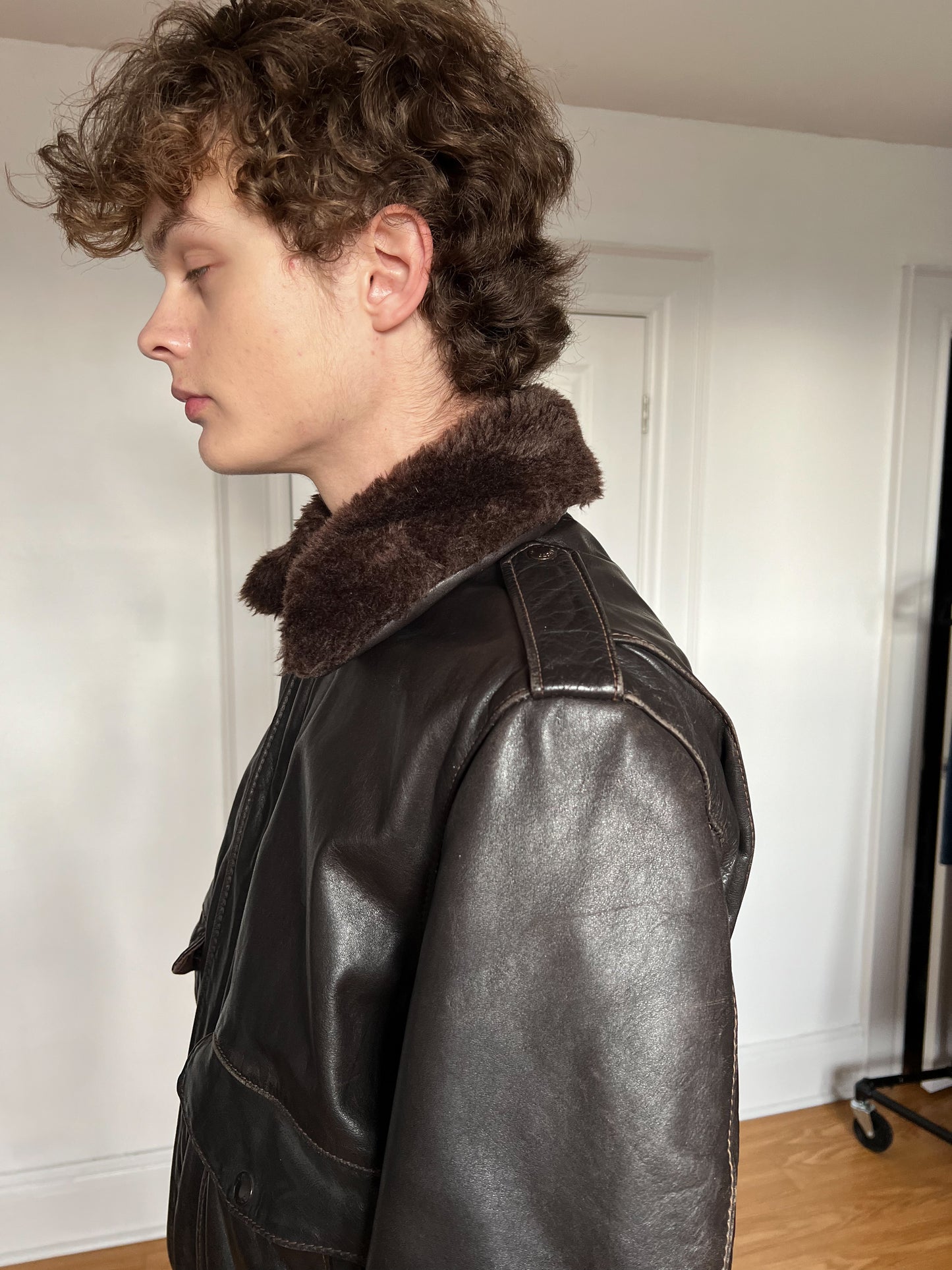 Vintage Schott G-1 Flight Aviator Jacket