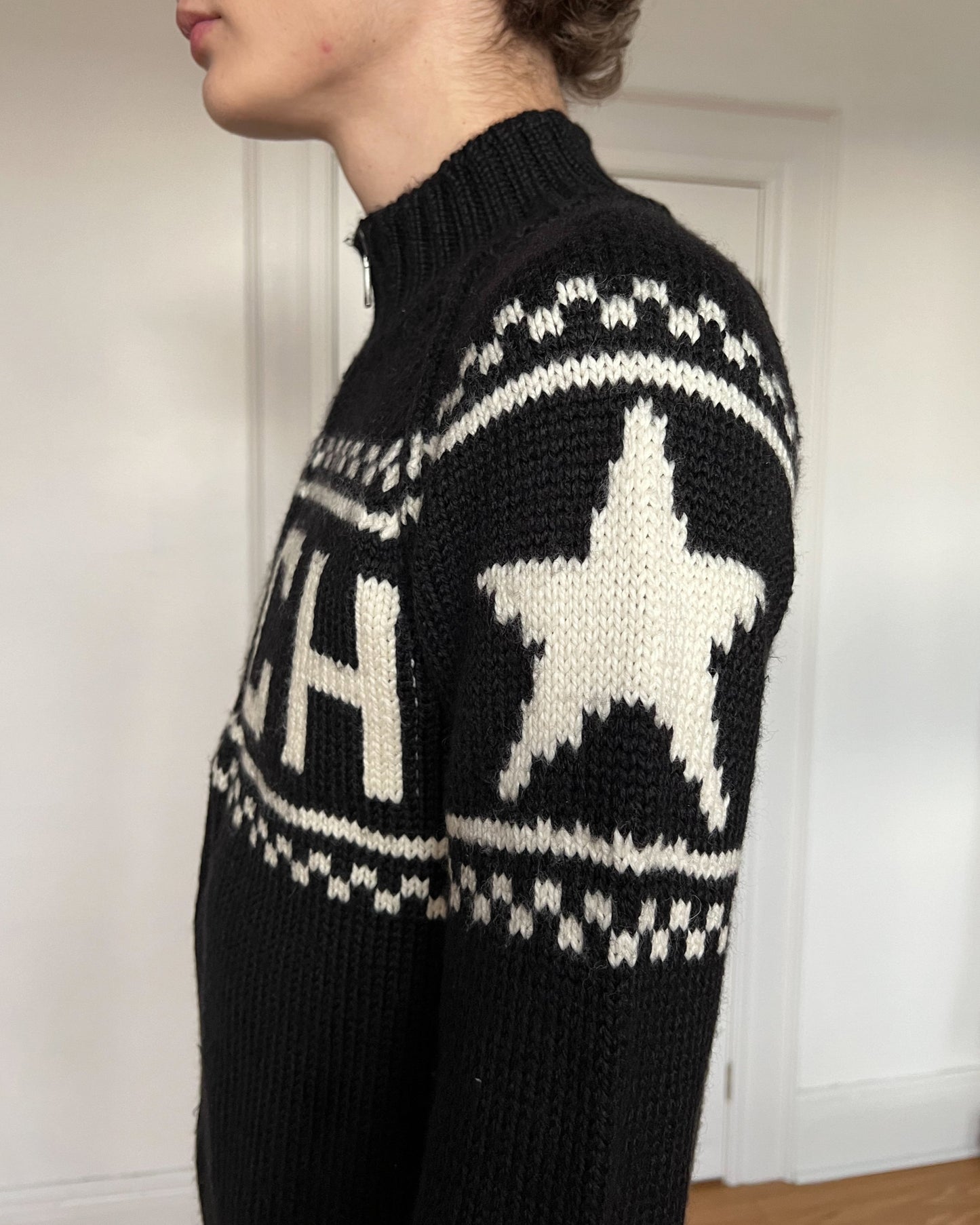 Richmond Denim Spell Out Knit