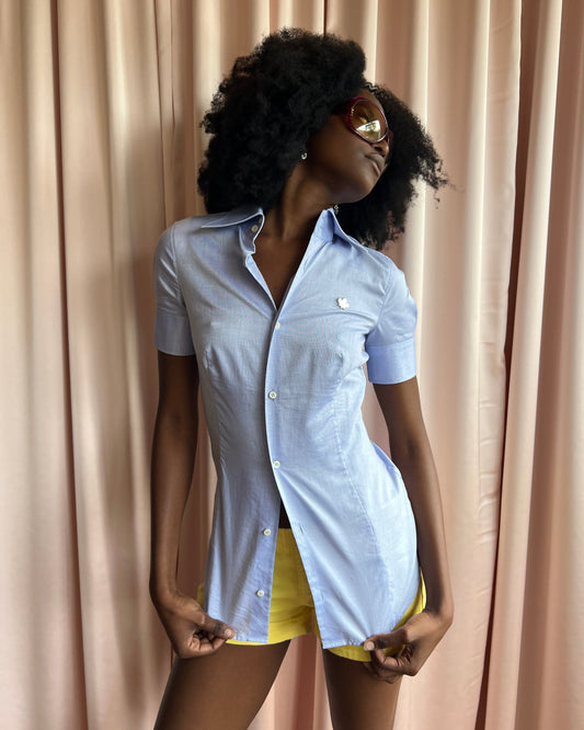 Dsquared² S/S 2011 Puff Sleeve Blouse