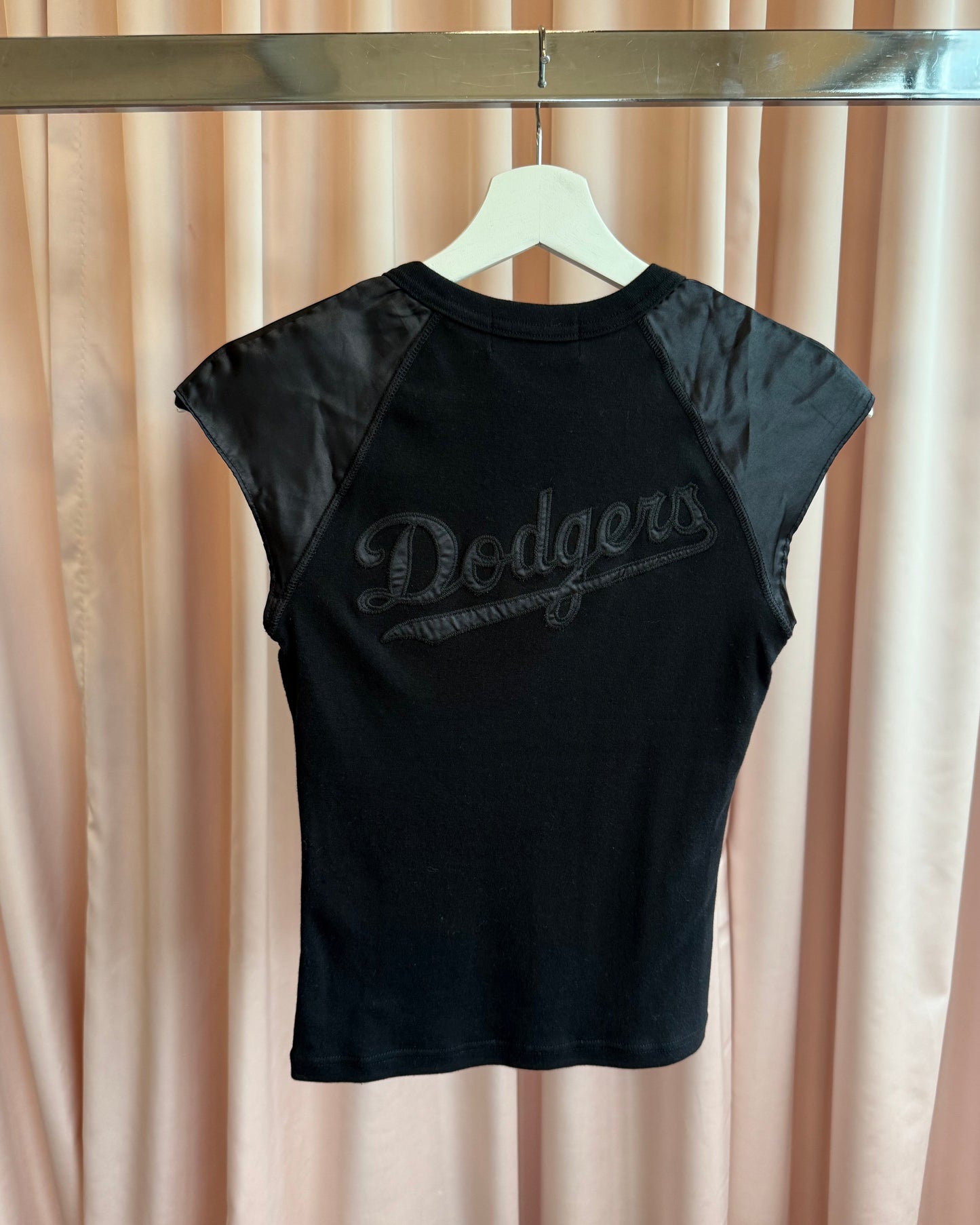 Japanese Brand x MLB LA Dodgers Black Raglan Tee