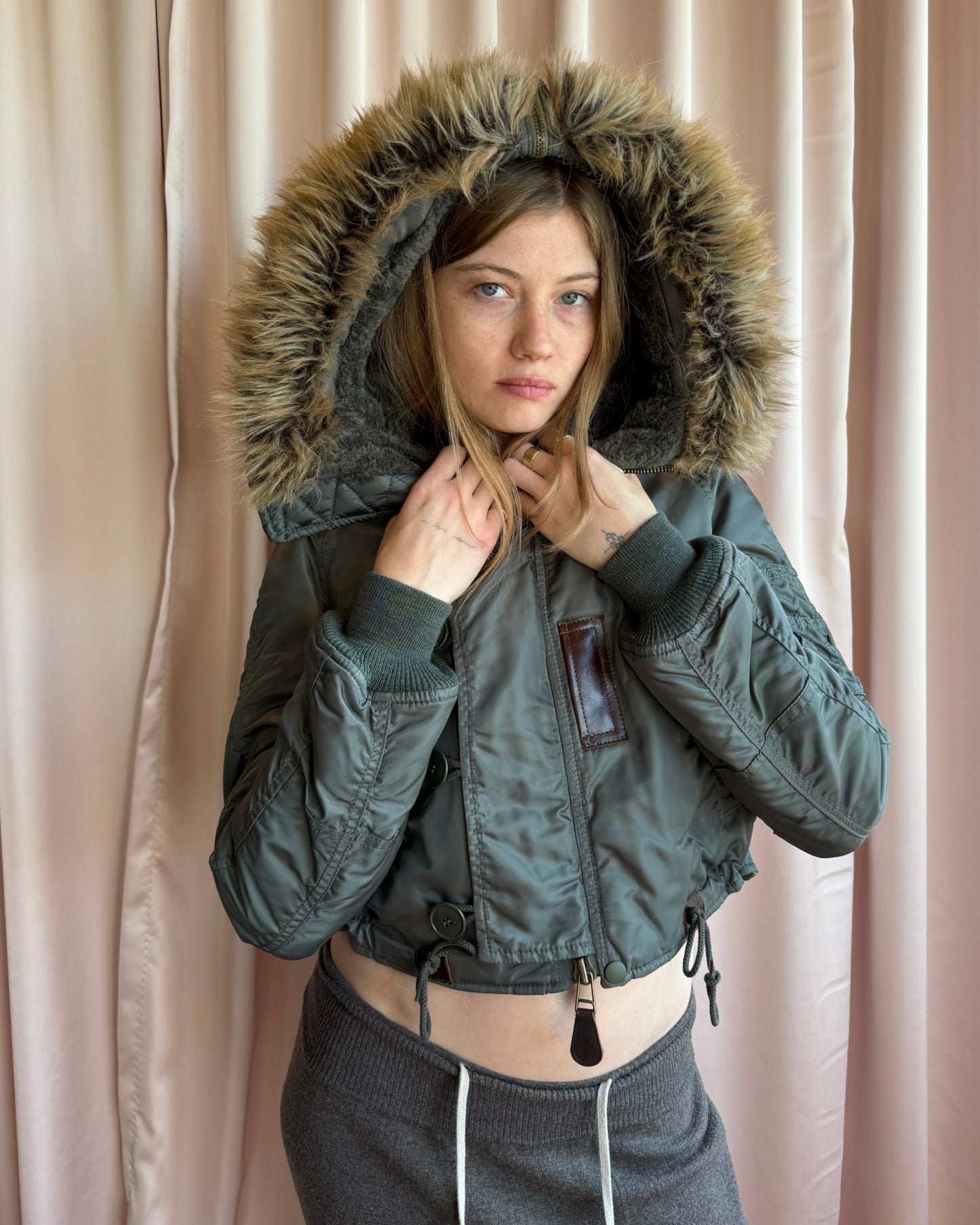 Junya Watanabe F/W 2010 Cropped Aviator Bomber Jacket