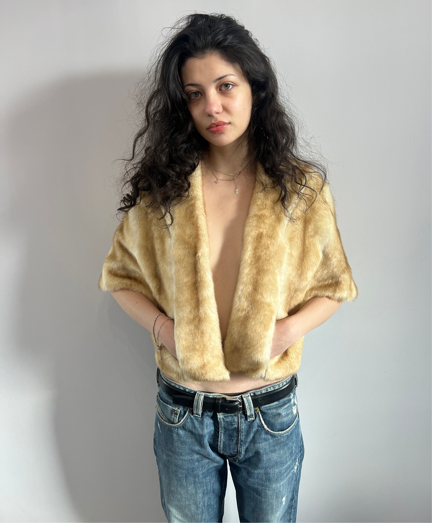 Faux Fur Stole