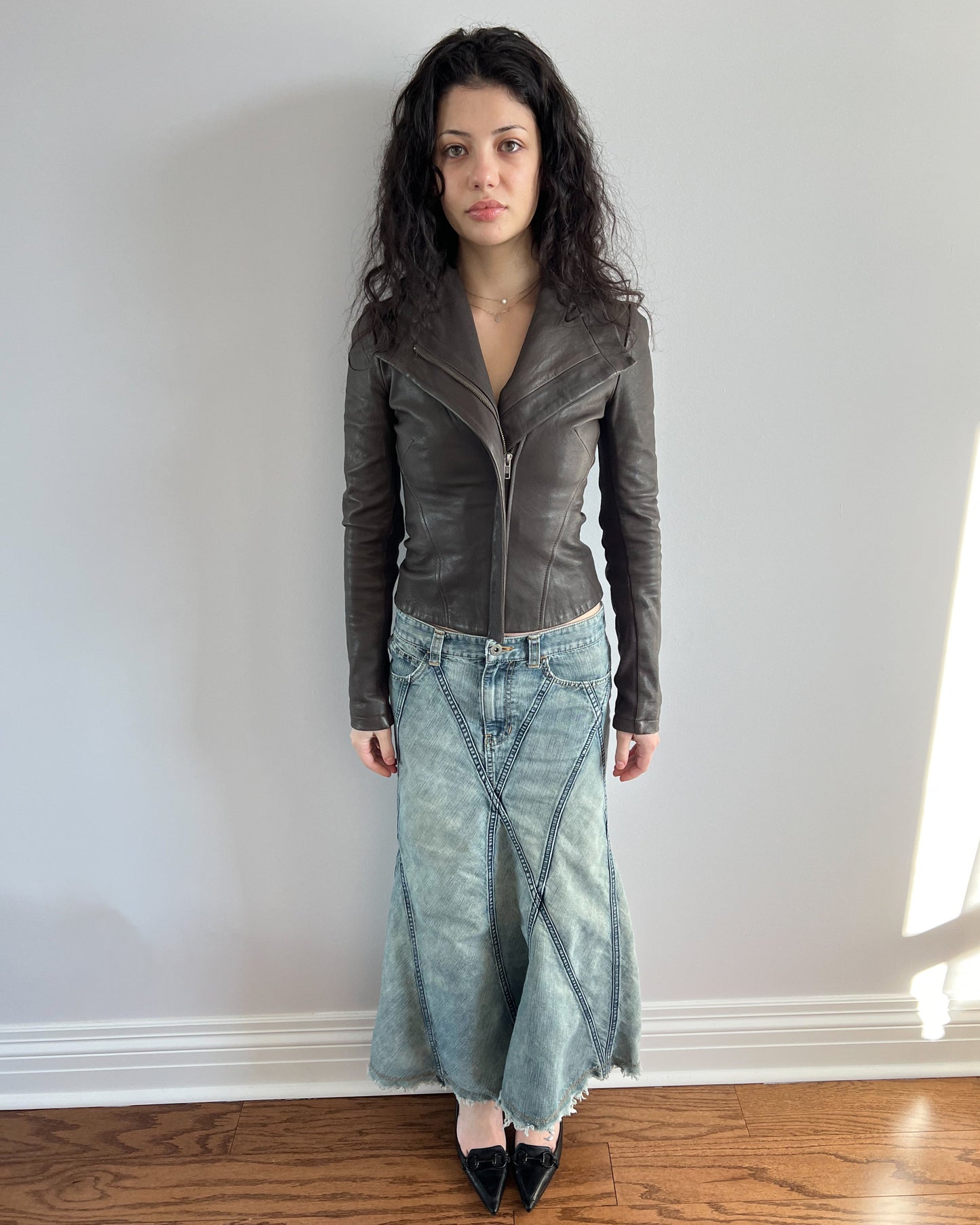 Junya Watanabe MAN Denim Mermaid Maxi Skirt