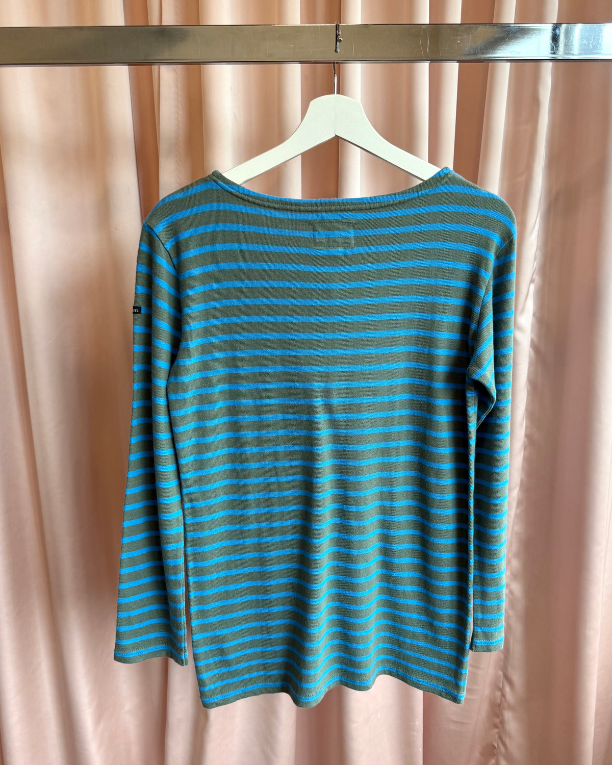Denim Dungaree x Disney Mickey Mouse Striped Long Sleeve Top