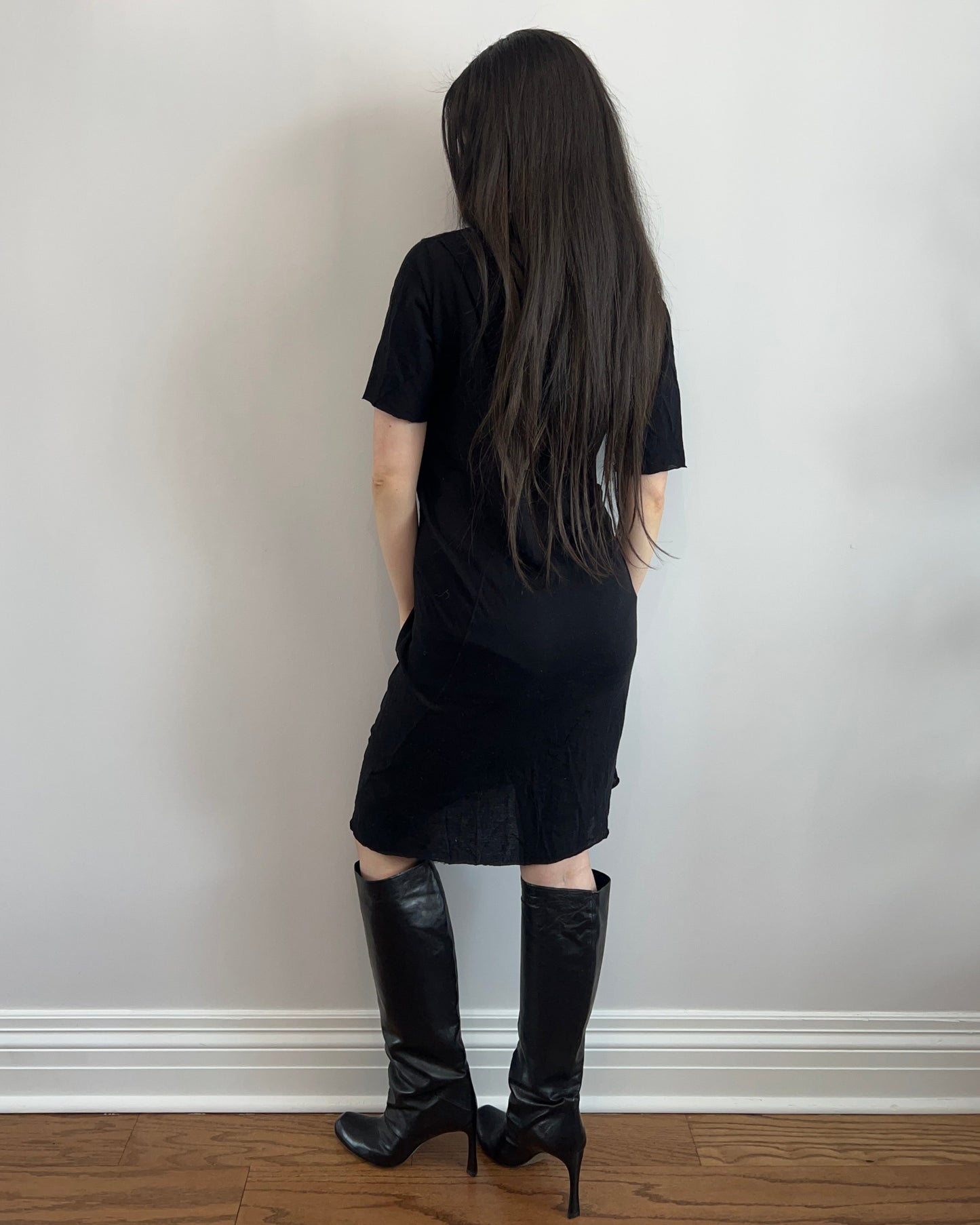 Rick Owens Anthem S/S 2011 Black T-Shirt