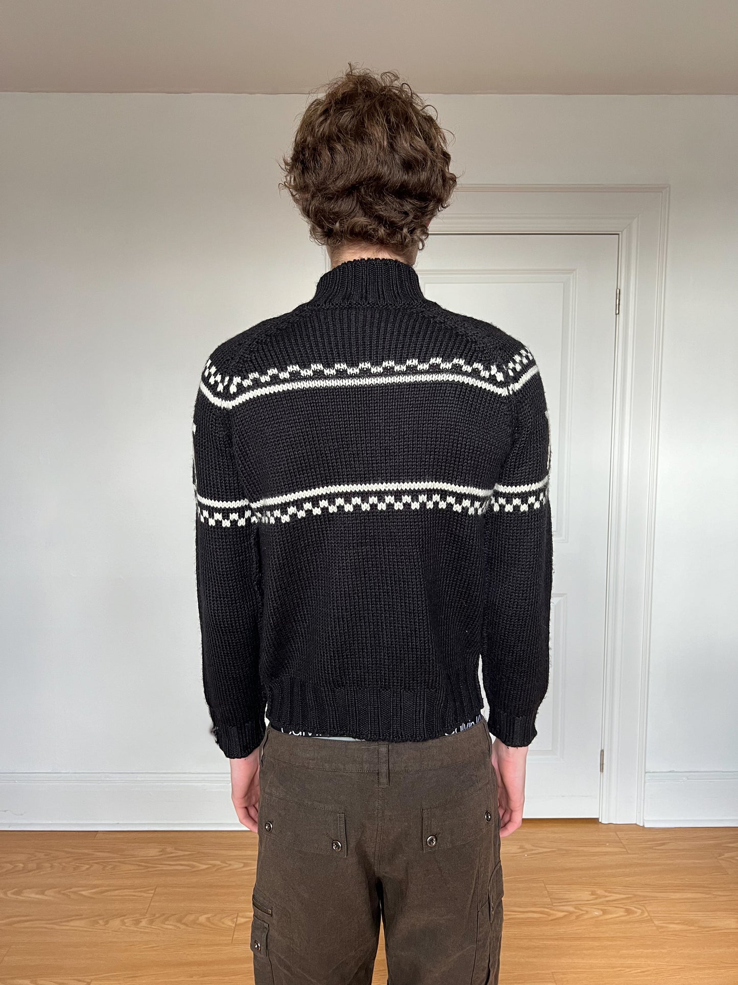 Richmond Denim Spell Out Knit