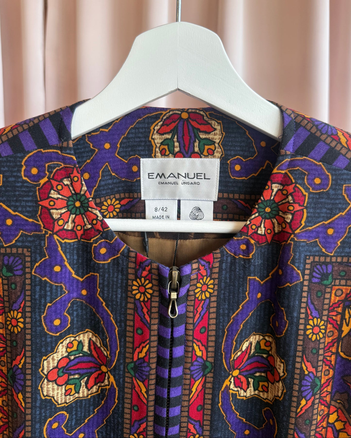 Emanuel by Emanuel Ungaro Multicolour Leopard Printed Jacket