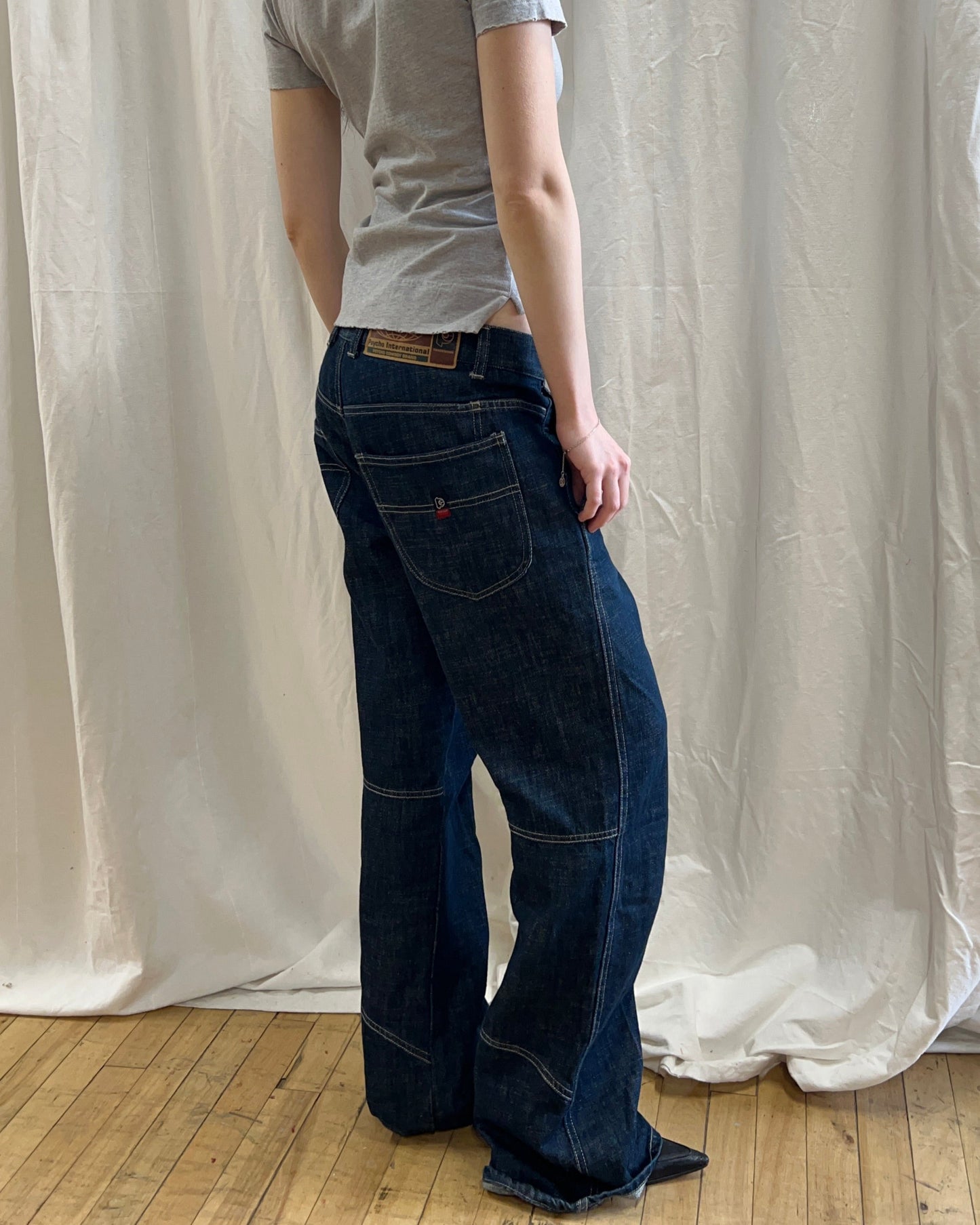 Scandinavian Brand Dark Wash Denim