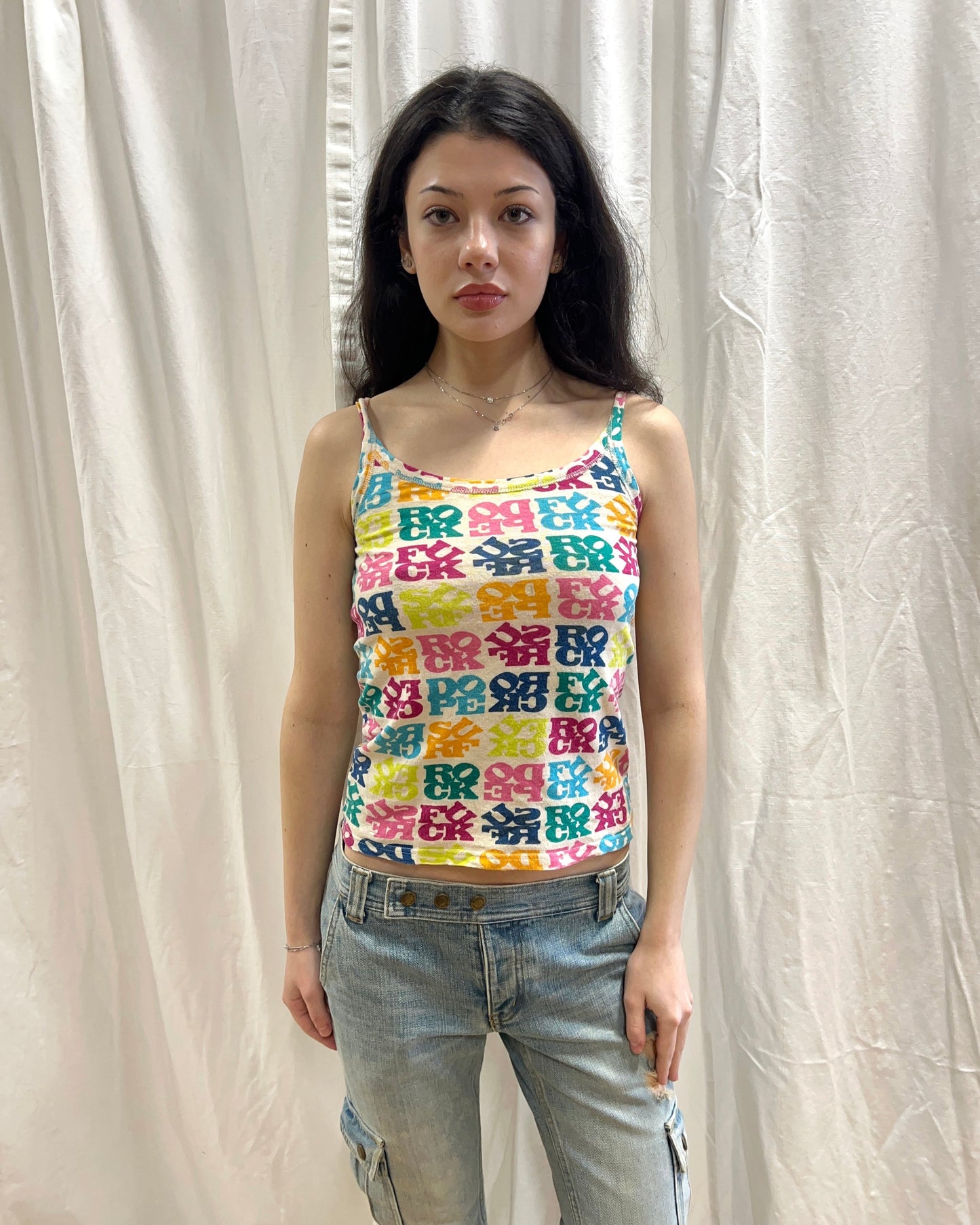 Hysteric Glamour Printed Tank Top