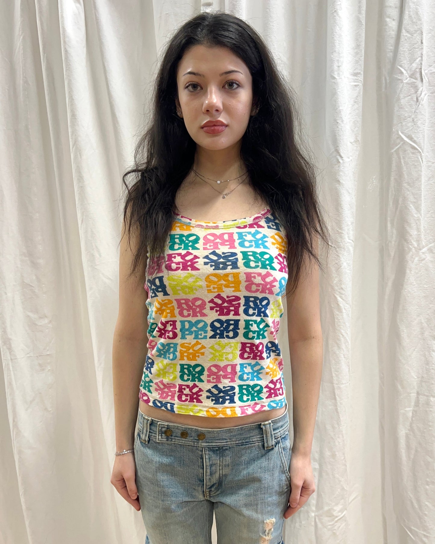 Hysteric Glamour Printed Tank Top