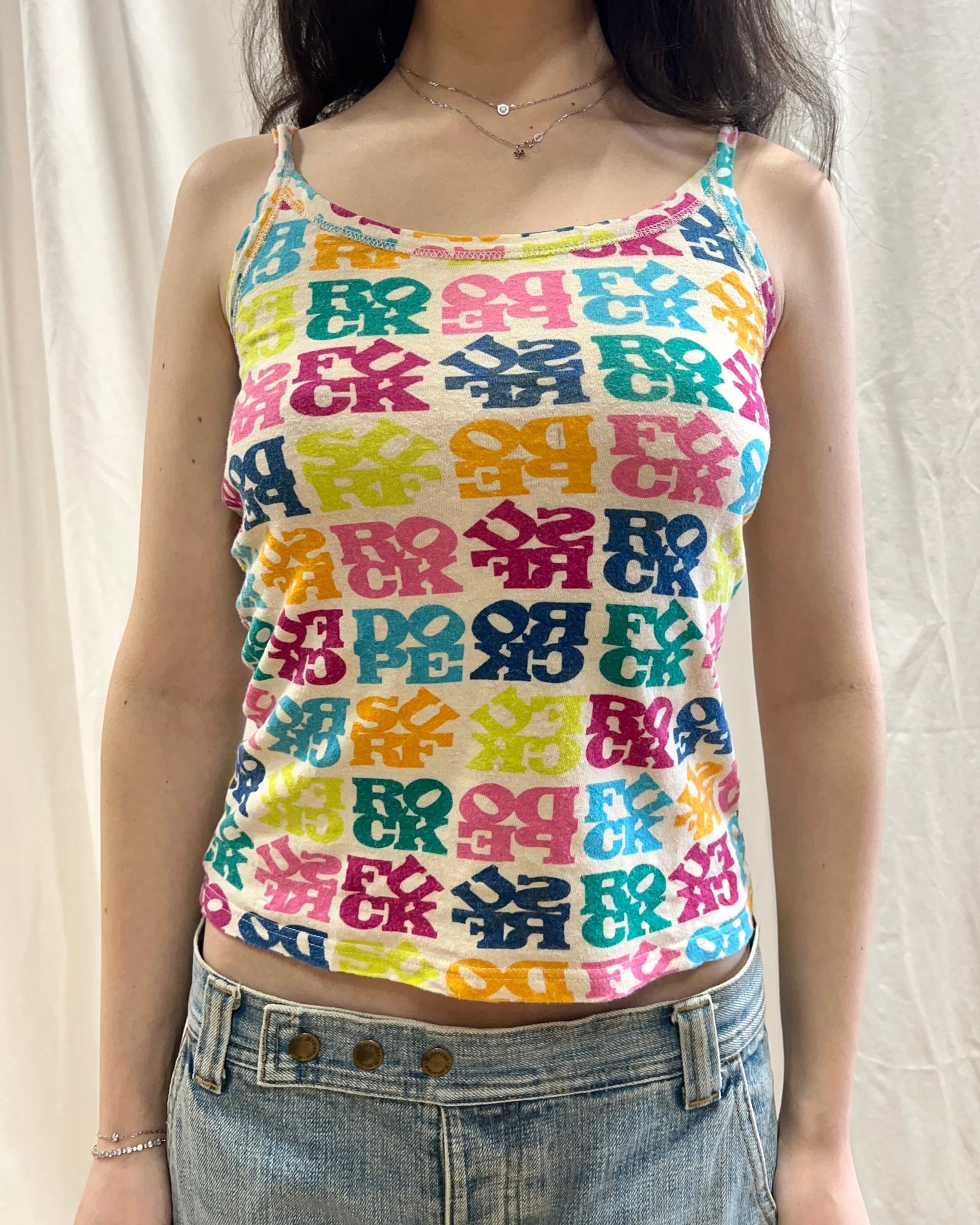 Hysteric Glamour Printed Tank Top