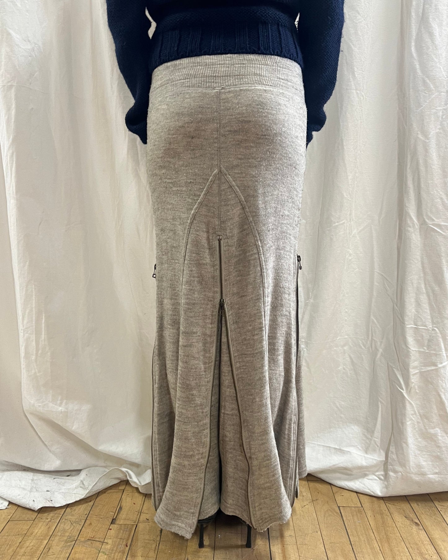 GOA Grey Sweat Maxi Skirt