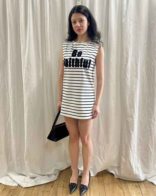 Japanese Brand "Be Faithful" Mini Dress