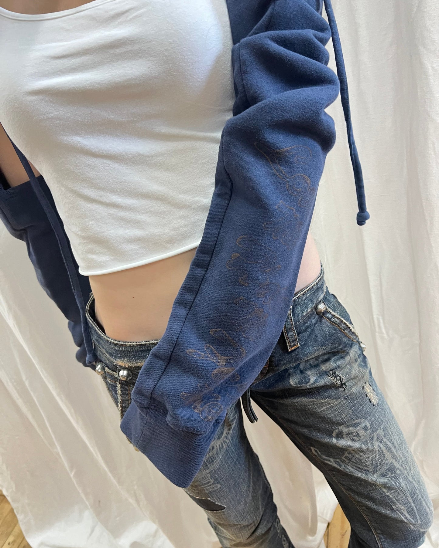 Dsquared² F/W 2003 Hooded Shrug