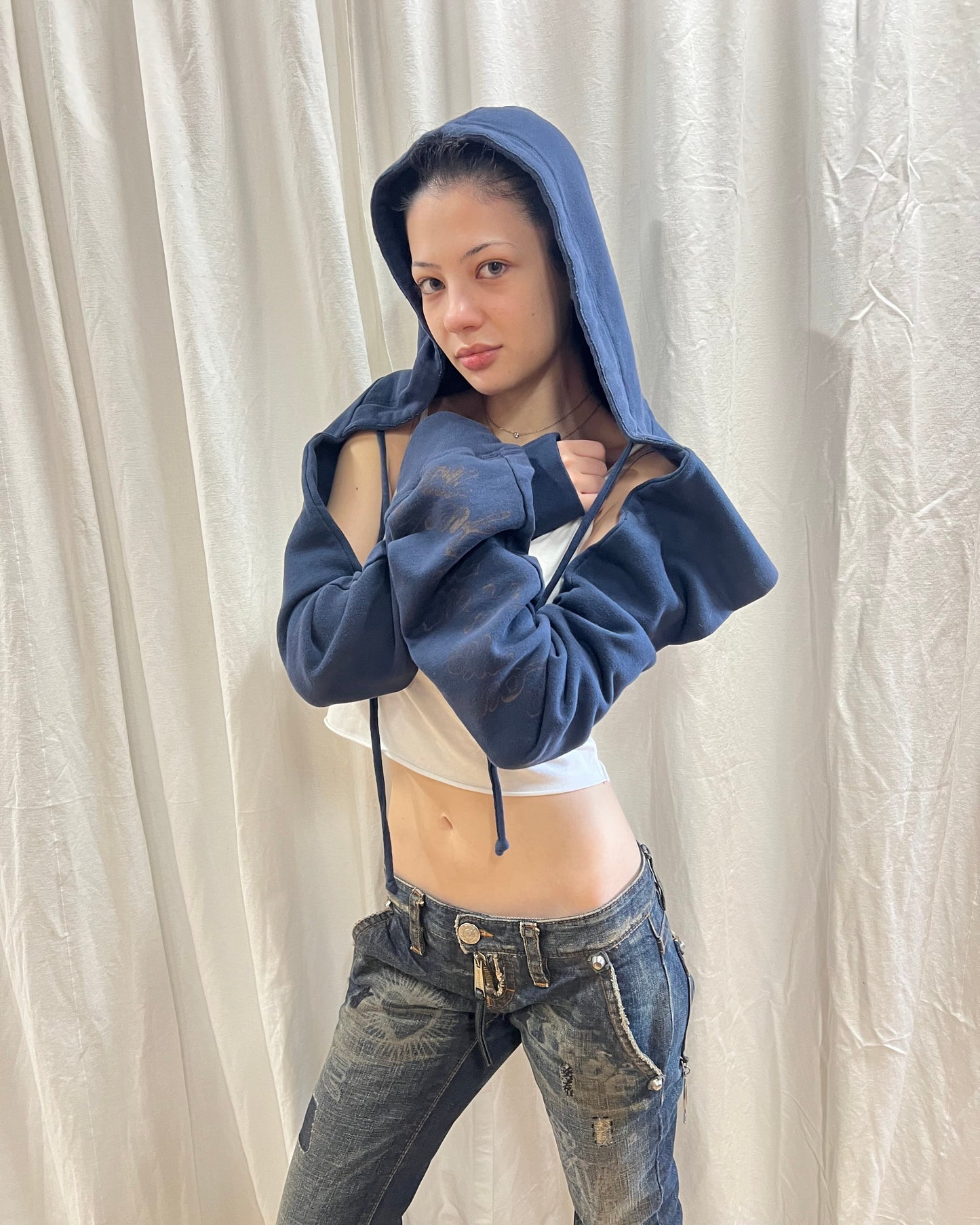 Dsquared² F/W 2003 Hooded Shrug