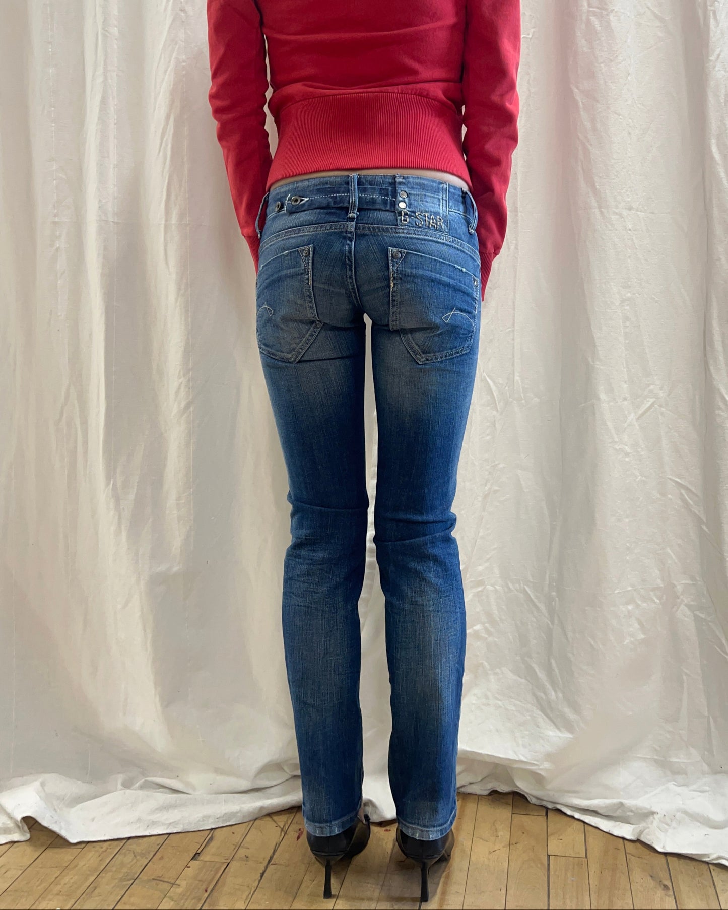 G-Star Low Rise Skinny Jeans