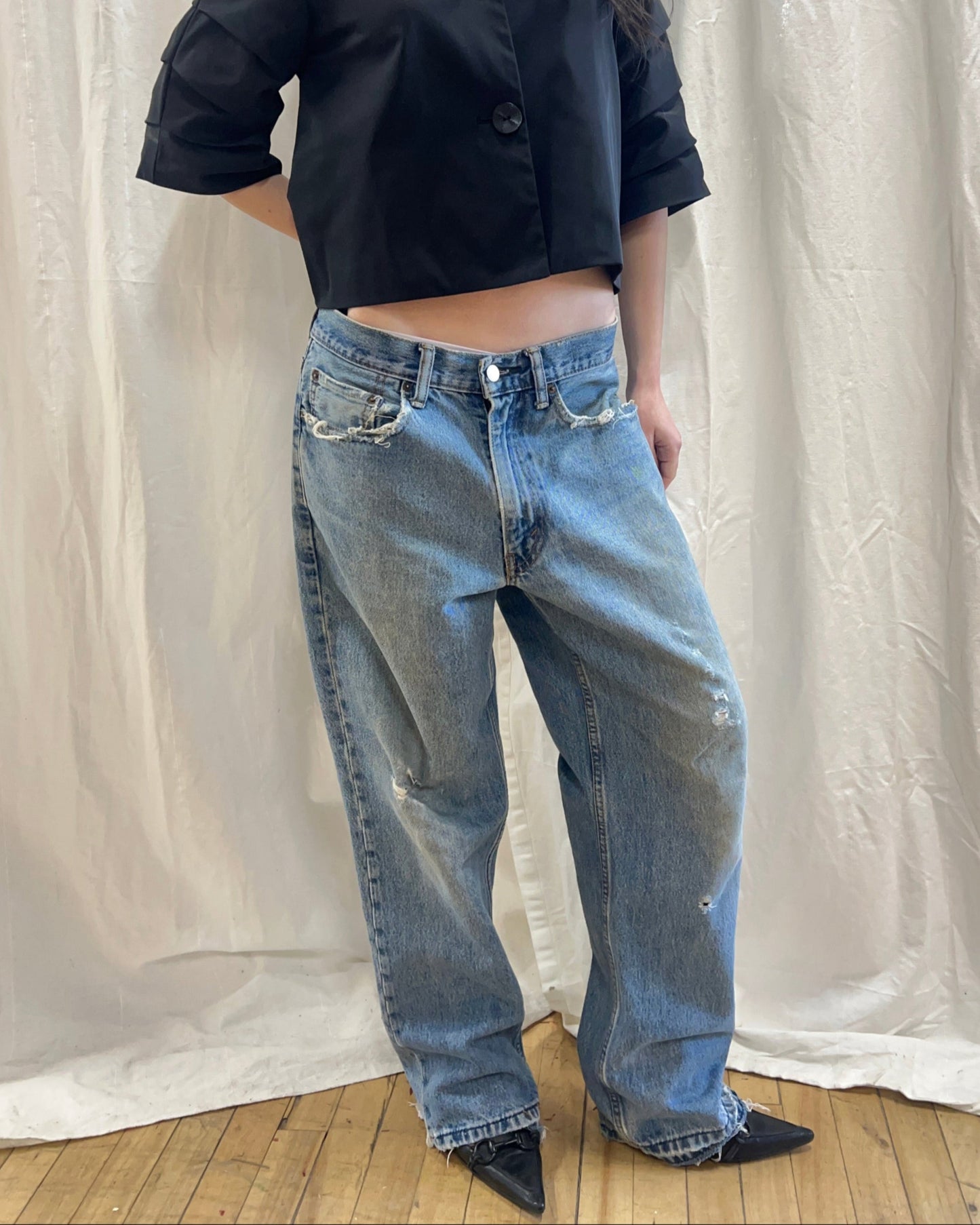Levi’s 550 Vintage Thrashed Denim