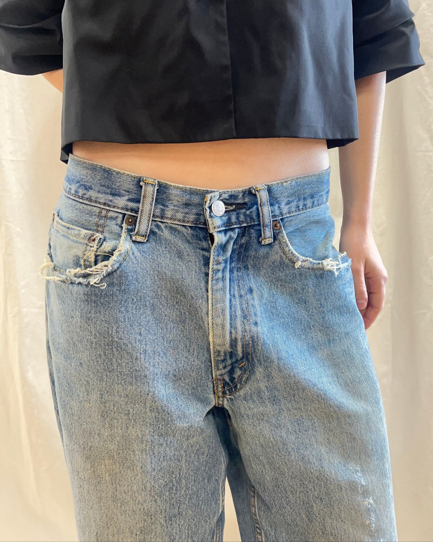 Levi’s 550 Vintage Thrashed Denim