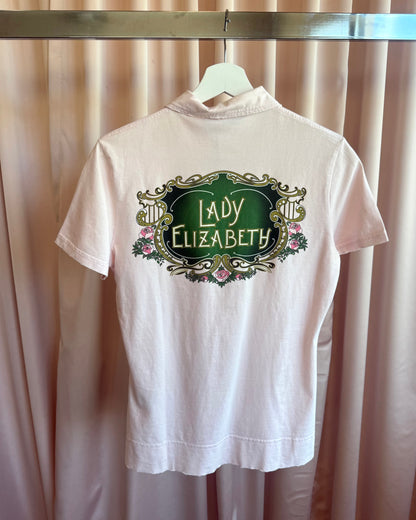 Dsquared² F/W 2006 "Lady Elizabeth" Baby Pink Polo Shirt