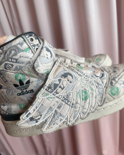 Jeremy Scott x Adidas “Money” Forum High Wings 1.0