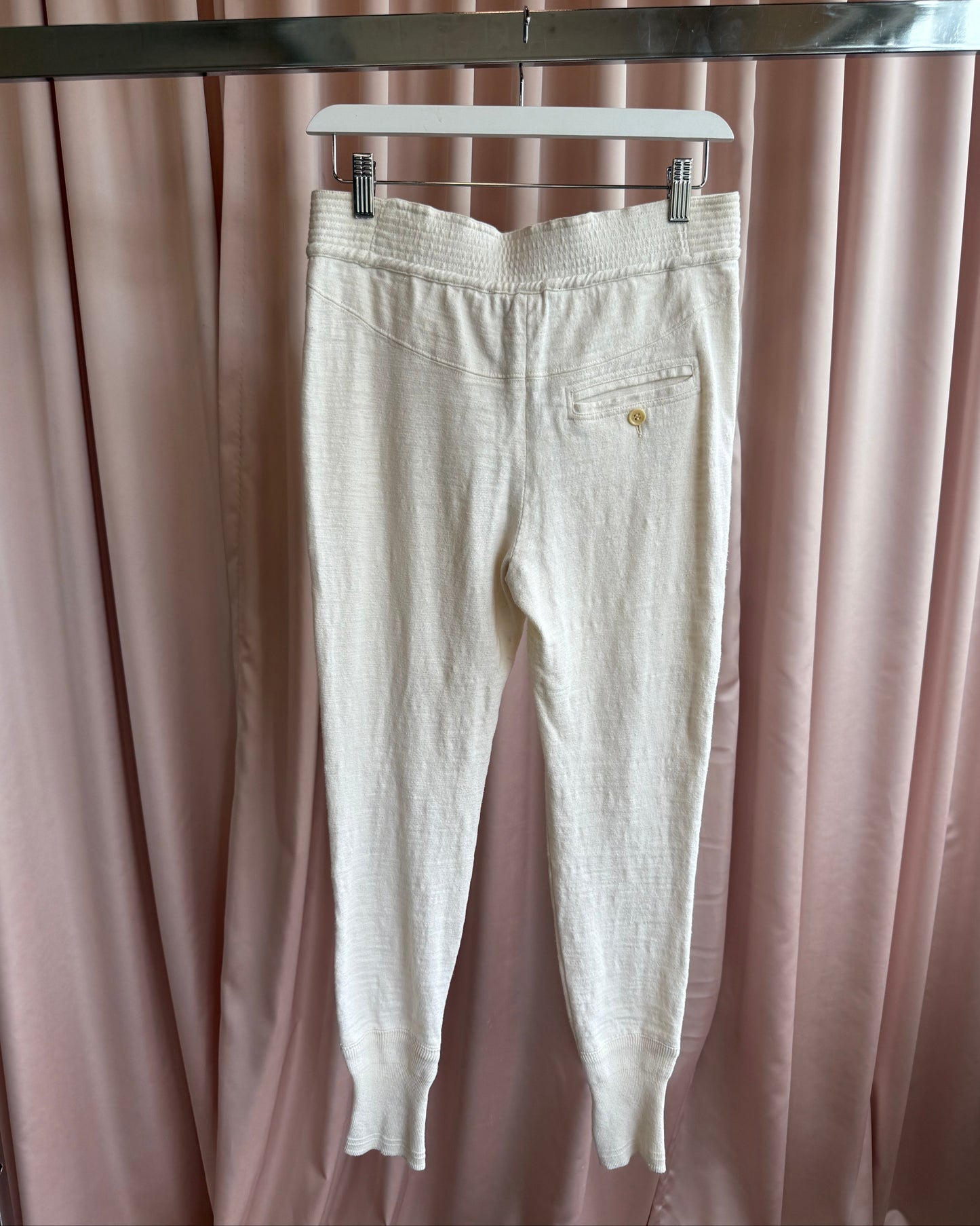 Isabel Marant Muslin Cotton Lace Up Drawstring Pants