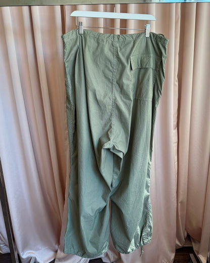 Vintage US Military Snow Camo Parachute Pants