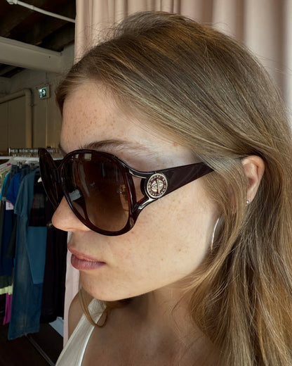 Marc by Marc Jacobs Dark Red Sunglasses