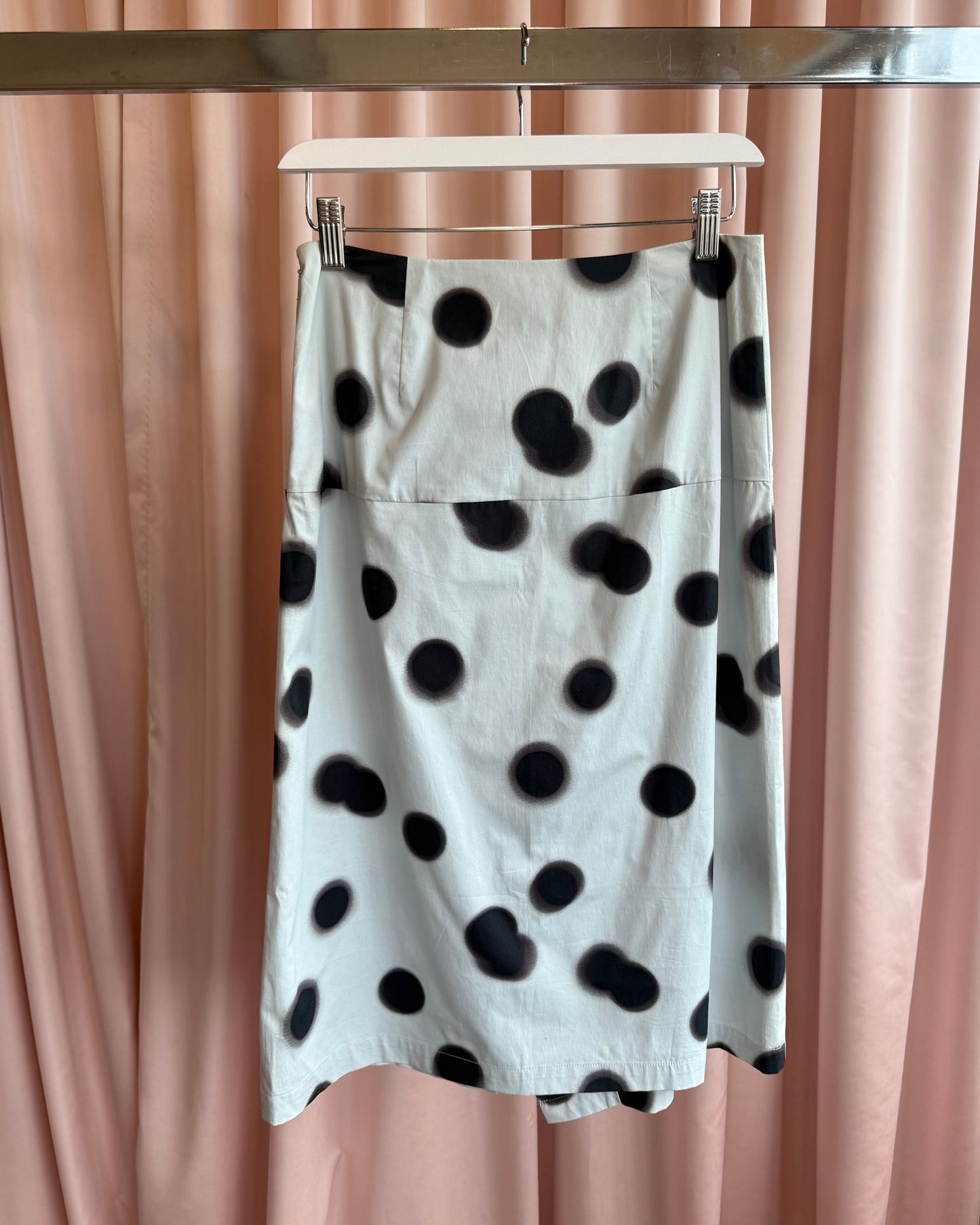 Marc by Marc Jacobs S/S 2015 Baby Blue Polka Dot Skirt