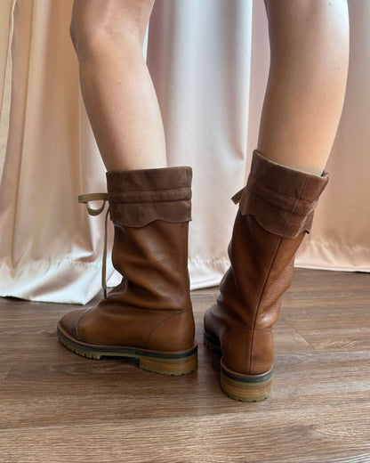Vivienne Westwood Brown Leather Boots