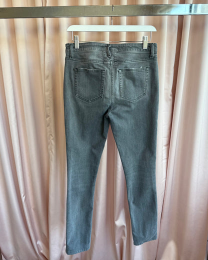 Saint Laurent D05 Grey Skinny Denim Jeans