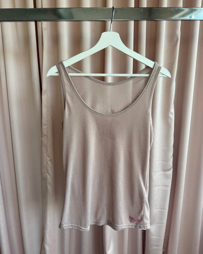 Lolita Lempicka x Biba Pink Cameo Lamp Print Tank Top