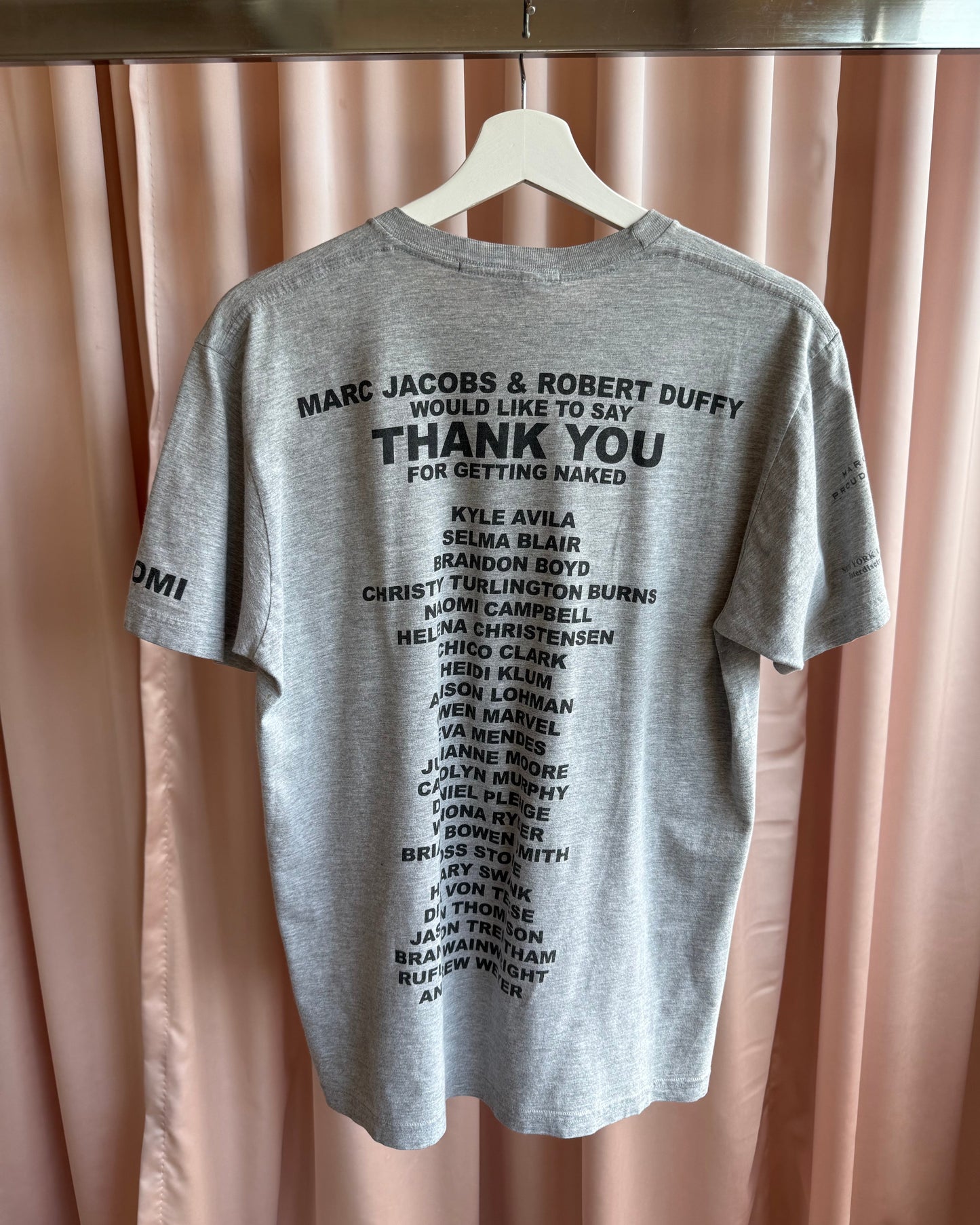 Marc Jacobs "Protect The Skin You're In" Naomi Campbell T-Shirt