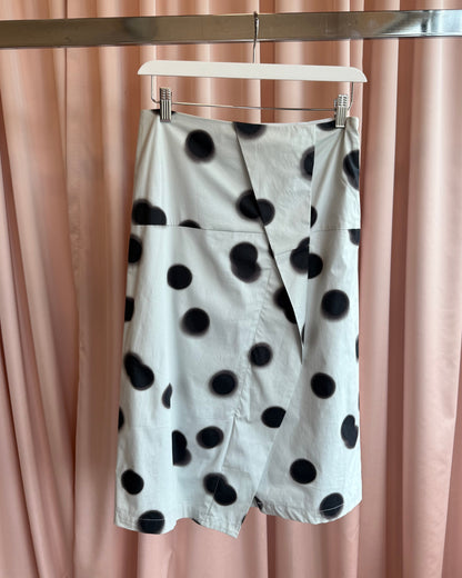 Marc by Marc Jacobs S/S 2015 Baby Blue Polka Dot Skirt