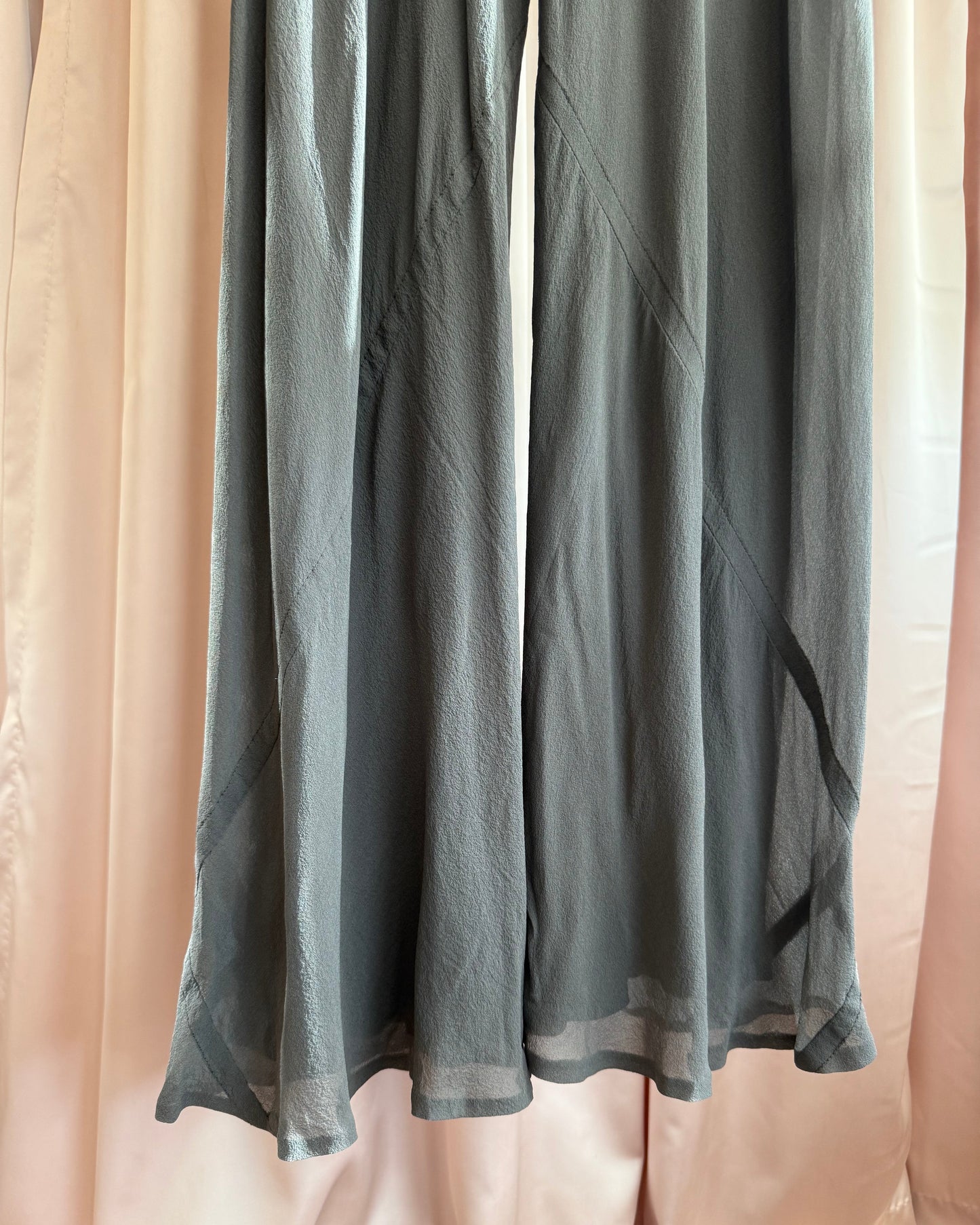 Rick Owens 2000’s Olmar & Mirta Dust Bias Silk Pants