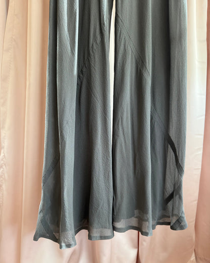 Rick Owens 2000’s Olmar & Mirta Dust Bias Silk Pants