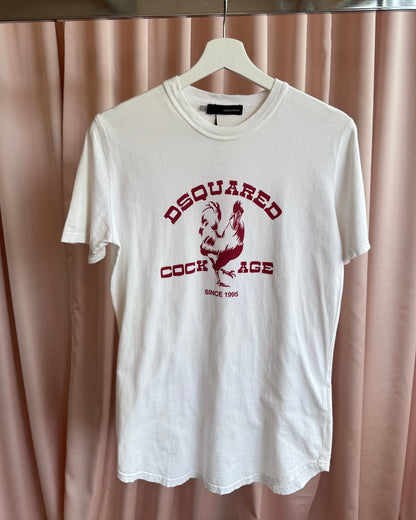 Dsquared² S/S 2006 "Cock Age" Graphic T-Shirt