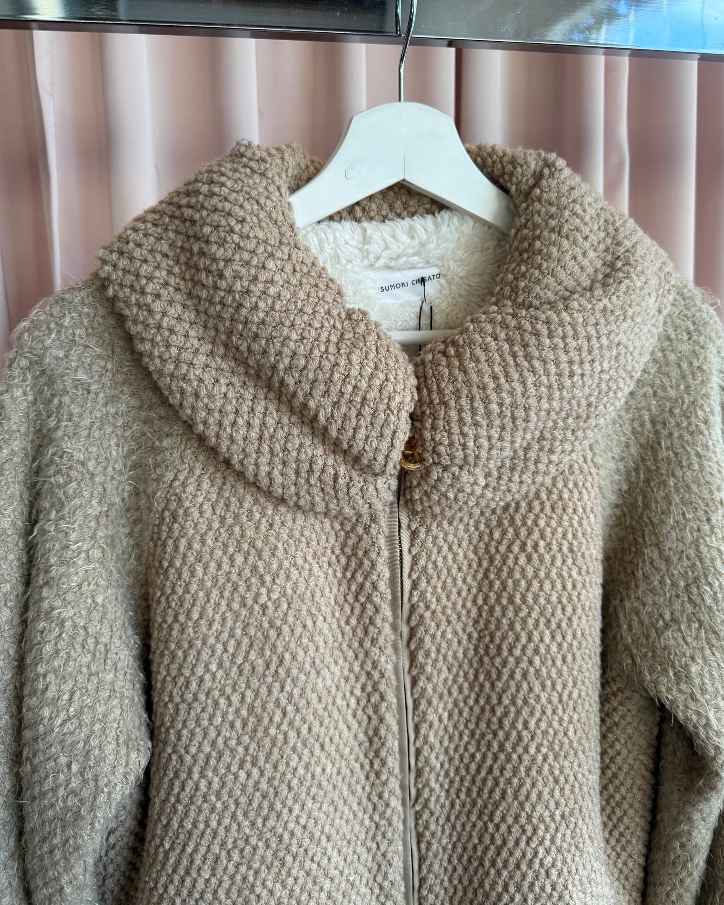 Tsumori Chisato Tan Wool Blend Jacket