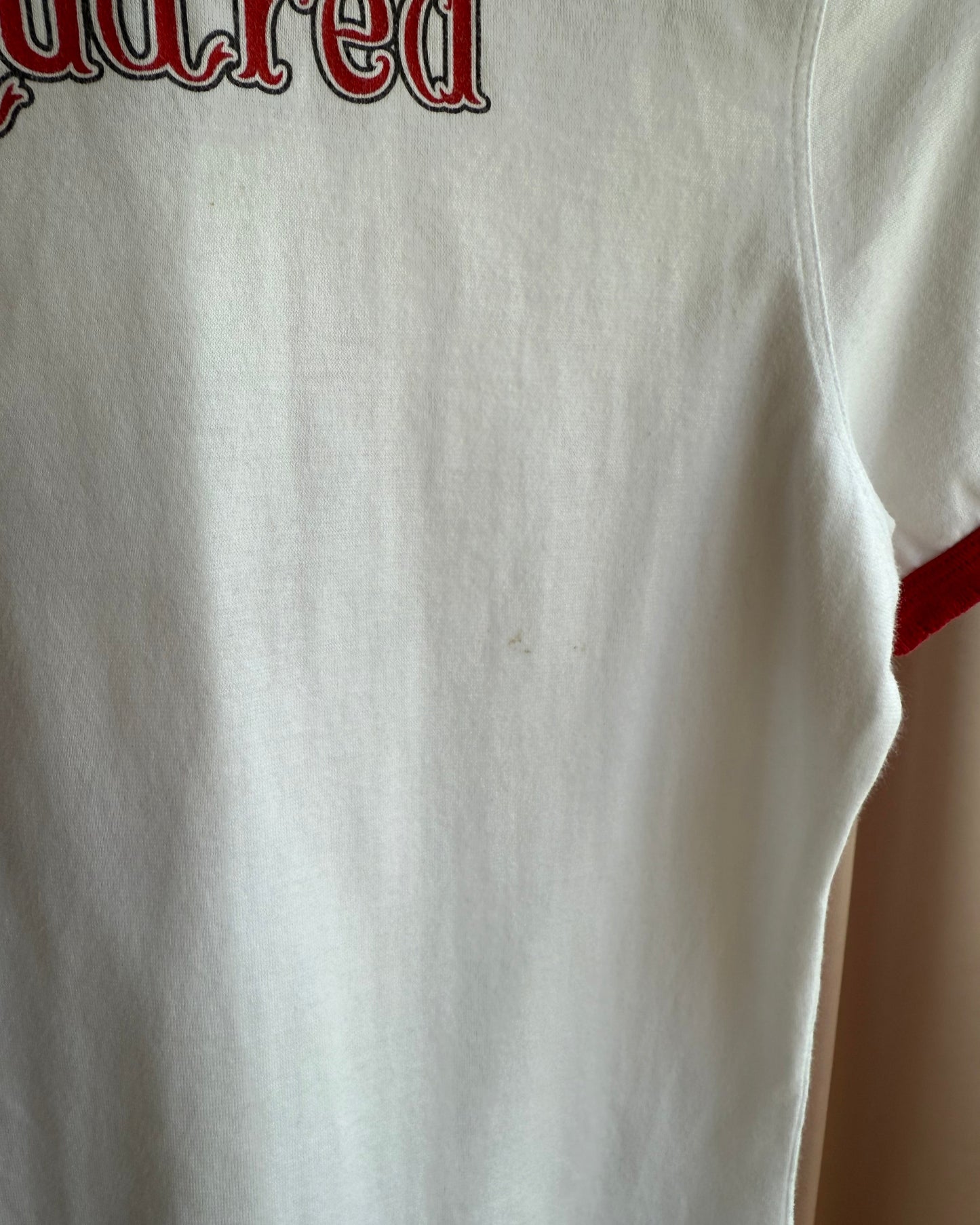 Dsquared² S/S 2004 Runway “Hikin' Heidi" Ringer T-Shirt